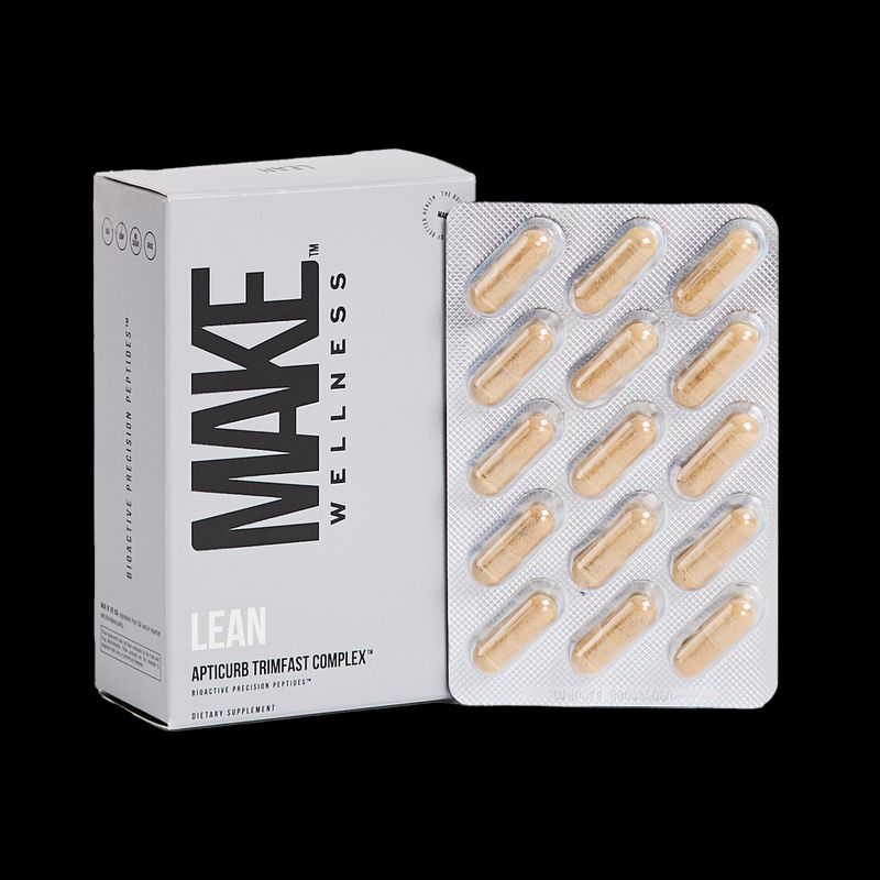 Make Wellness LEAN bioactive peptide capsules